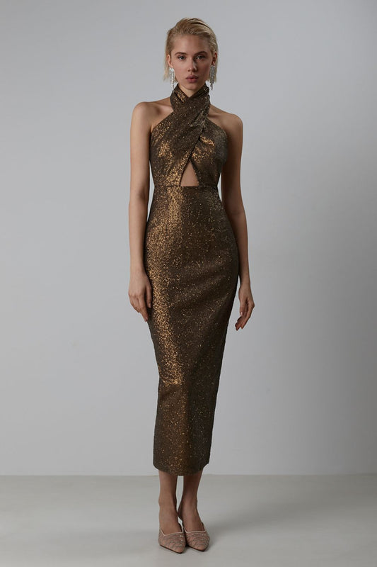 Lisa Shimmer Dress